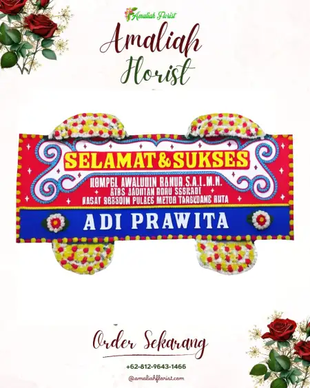 Papan Bunga Ucapan Selamat Jrahi